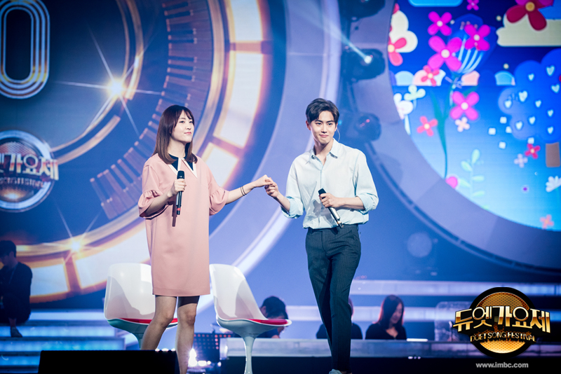 DAILYEXO — Suho - 160612 MBC Duet Song Festival website...